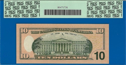 Fr 2039-F* 2004A $10 FRN Atlanta star PCGS 66PPQ low serial number star 00000676 - Picture 4 of 4