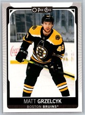 2021-22 O-Pee-Chee Matt Grzelcyk Boston Bruins #376
