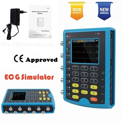 MS400 ECG Simulator Multi-parameter Portable Touch Patient Simulation Machine