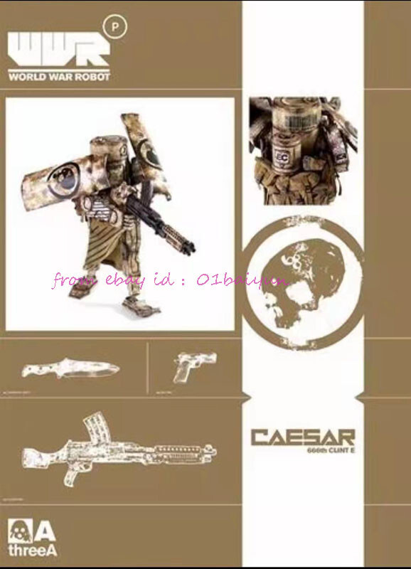 その他 ThreeA UNDERVERSE CAESAR 666th CLINT E Perfect 3a Toys 1/6 Wwr 666th Clint E Caesar Action Figure