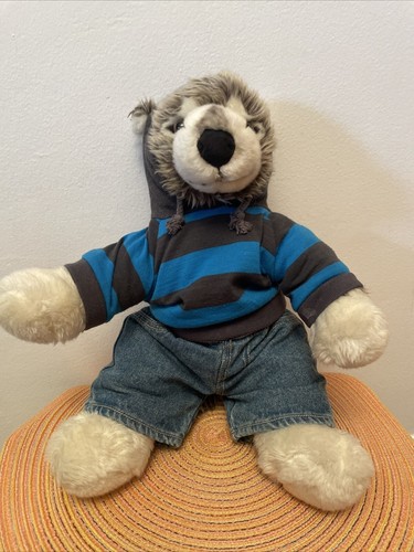 Build A Bear Brown Wolf Skin Timber Limited Edition Retired 2010 Used - Picture 4 of 6