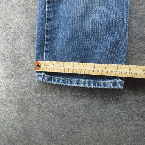 VTG Levis Jeans Girls 16.5 Blue 517 Bootcut Faded Medium Wash Y2K Denim Juniors - Picture 12 of 18