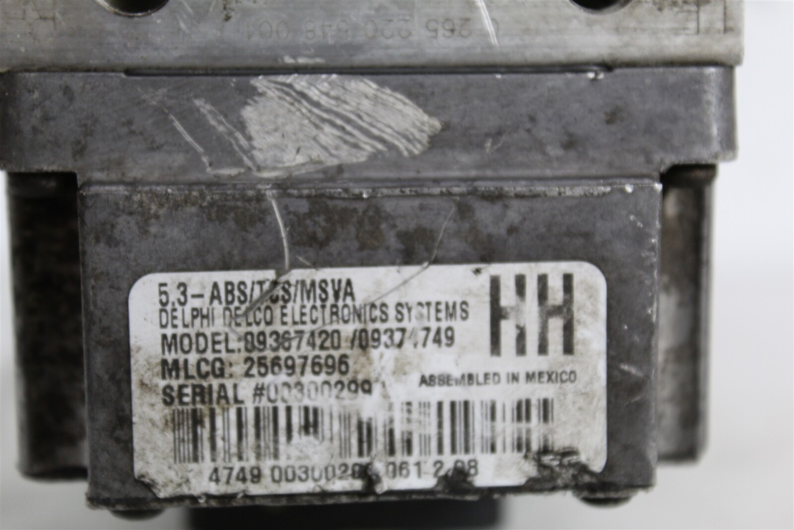 200004 Buick LESABRE ABS Antilock Brake Pump 25714305 25697696 Control