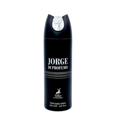 MAISON ALHAMBRA JORGE DI PROFUMO 200ML PARFÜM SPRAY BRANDNEU