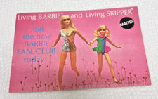 1970's Living Barbie Living Skipper Pink Booklet 4.5 x 3 inches