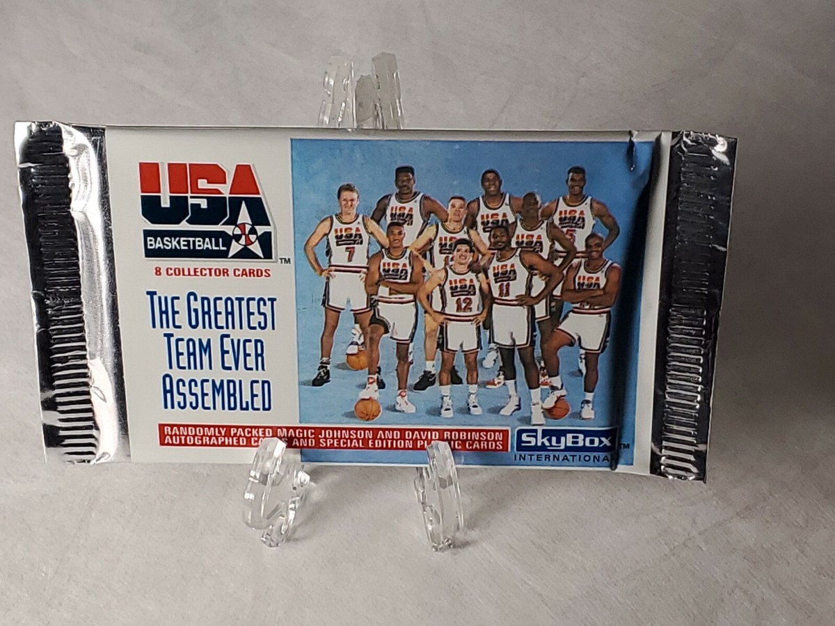 USA BASKETBALL 1992 SKYBOX SEALED PACK OF 8 CARDS PER PAXK USA BASKETBALL 1992 SKYBOX SEALED PACK OF 8 CARDS PER PAXK
