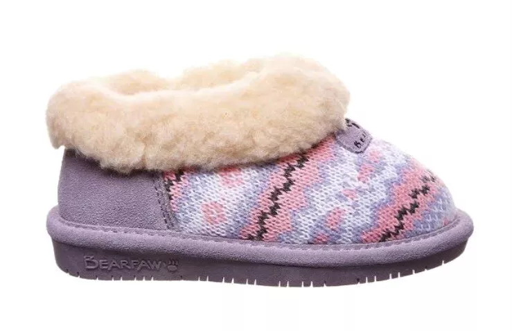 Kids bearpaw slippers sale