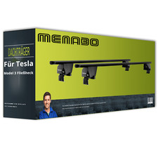 Menabo Dachträger - Aluminium - für Tesla Model 3 Fließheck Typ 5YJ3 NEU