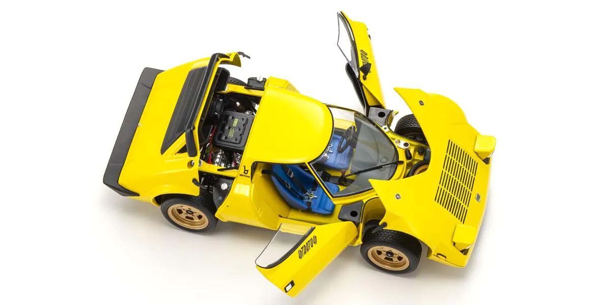 Kyosho Original 08130Y 1/18 Scale Lancia Stratos HF Yellow