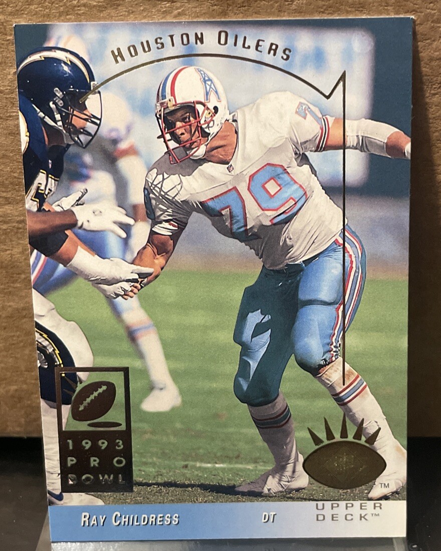 1993 Upper Deck SP Football Ray Childress Houston Oilers Pro Bowl 102 eBay