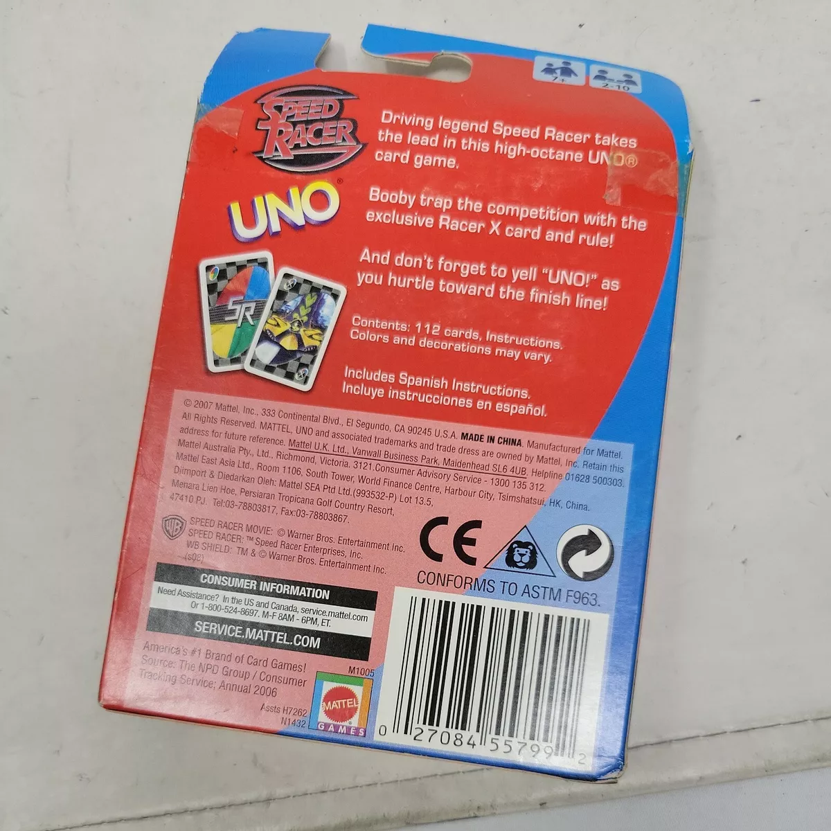 Jogo Uno Mattel 113 Cartas, Shopping