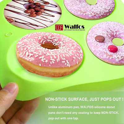 Full Size Silicone Donut Mold Inch Big Size Silicone Doughnut - Main Image