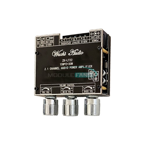 2.1 Channel 50W*2+100W / 15W*2+30W Aux Bluetooth 5.1 Audio Power Amplifier Board - Picture 2 of 28