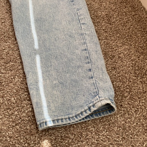 Old Navy Damen helle Waschung hoher Bund Mom Jeans Größe 14 - Bild 2 von 12