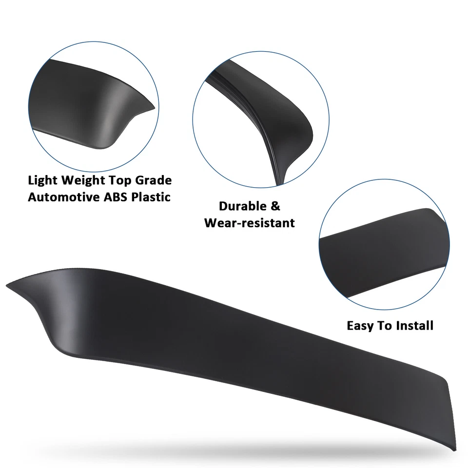 For 90-05 1997 Mazda Miata JDM ABS Rear Window Roof Spoiler Visor Wing HARD TOP - Image 3 of 4