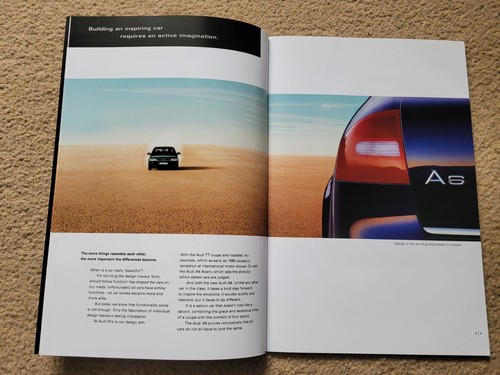 The Audi A6 Saloon Brochure 1998 model year - Picture 2 of 12