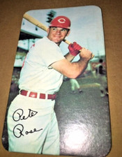 1970 Topps Super Baseball Card #34 Pete Rose Cincinnati Reds