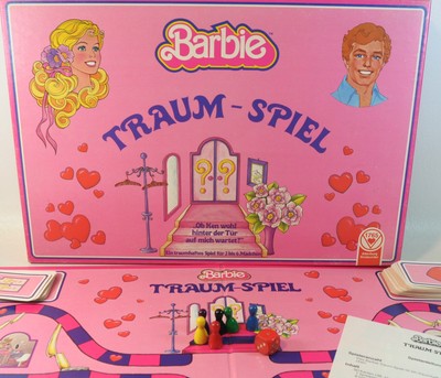 Barbie Traum Spiel 80er Jahre Brettspiel Vintage Puppen Game Sehr Selten Ebay