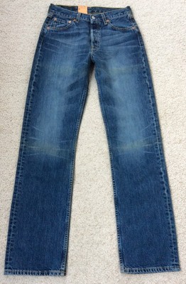 Levi's Jeans 501 Herren PRESHRUNK JEANS Button Fly W29 L34