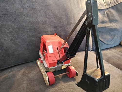 Vintage 1960's Hubley 901 Power Shovel Pressed Steel Toy RARE! - Picture 4 of 5