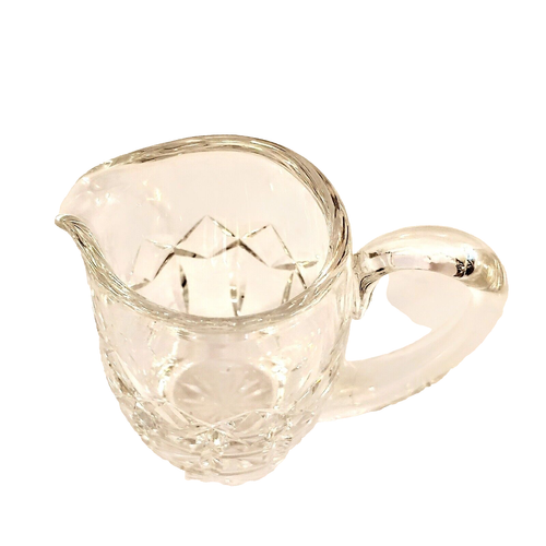 Waterford Clear Cut Crystal Kerry Pattern Small Pitcher Creamer 4" - Picture 3 of 5