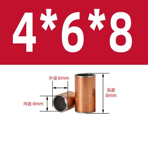 Self Lubricating Composite Bearing Bushing Sleeve Steel Bear Diameter 3mm - 80mm - Photo 16/188