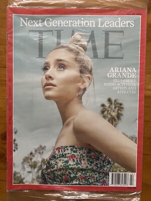 TIME Magazine 2018 Ariana Grande Next Generation Leaders NEW SEALED No Label