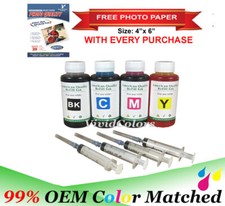 4x100 Refill ink non-OEM 252 For WF7110 7620 3620 3640 7720 ciss refillable