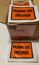 Packing List Slip Envelope Pouch 1,000 4.5 x 5.5 Box Full Face Packaging Labels