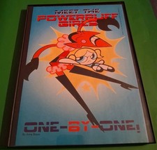 Powerpuff Girls Faces Framed Print Ad 8.5x11 2000 Vintage Promo