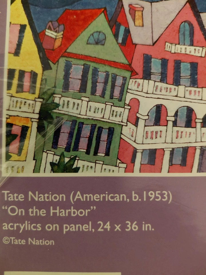 Tate Nation 550 Piece Jigsaw Puzzel Artwork By Tate Nation "On The Harbor" - Image 4 of 4