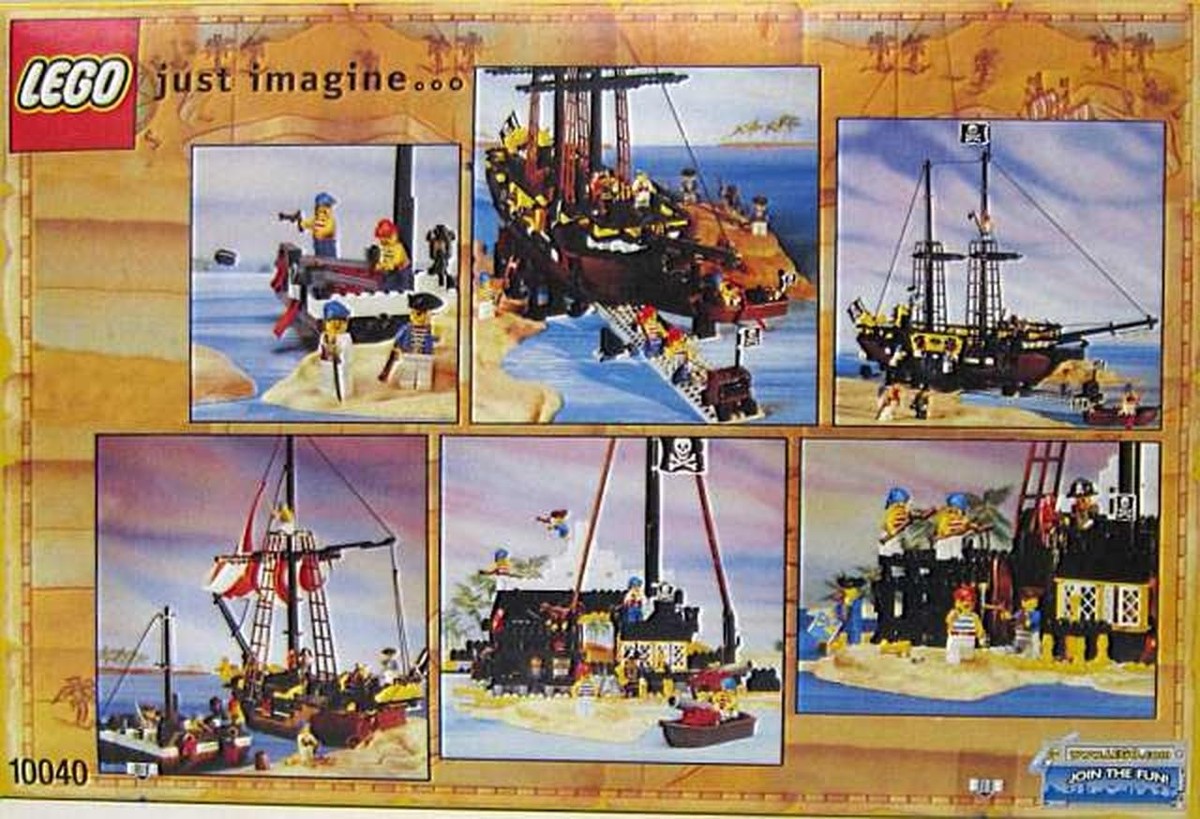 LEGO Pirates: 10040 Black Seas Barracuda Factory Sealed Box