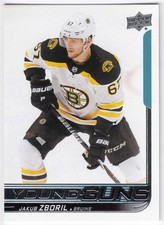 2018-19 Upper Deck Series 2 Young Guns JAKUB ZBORIL #498 Boston UD SP RC Rookie