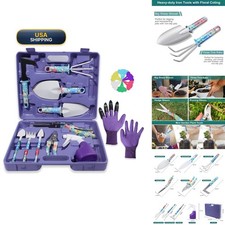 Tbltaca Garden Tool Set, Stainless Steel Heavy Duty Gardening Tools 30 PCS