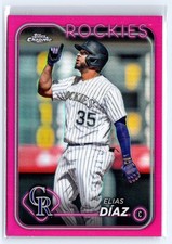 Elias Díaz Base Topps Chrome - Pink Refractors 287 NM