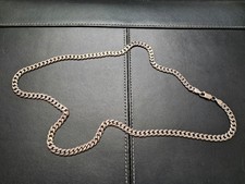 Halskette Silberkette Kette massiv Panzerkette 60cm 6mm Silber 925 ca. 30g Top!