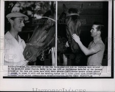1954 Press Photo Florida Derby Goyamo & Eddie Arcaro, Correlation & W Shoemaker