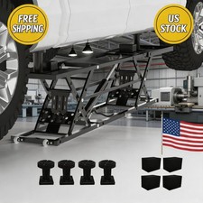 7000lbs Portable Lift For Trucks Suv Sedan Heavy Duty Scissor Lift Jack Car