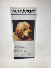 Wonder Art Puppy Love Latch Hook Kit 12" x 12" Brand NEW