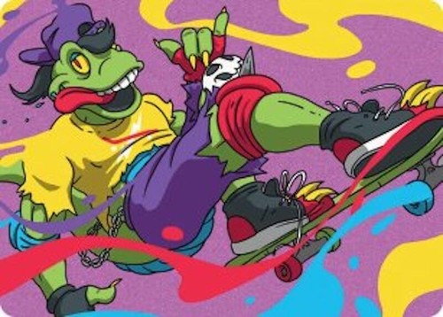 Teenage Mutant Ninja Turtles (1987) Mondo Gecko with Kerma
