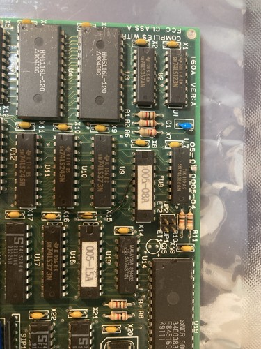 Vintage 2x 05 01 0005 04, 160A ISA ARCNET CARD BNC INTERFACE Industrial PLC - 第 9/15 張圖片