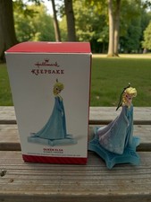 2014 Hallmark QUEEN ELSA Keepsake Ornament FROZEN Walt Disney