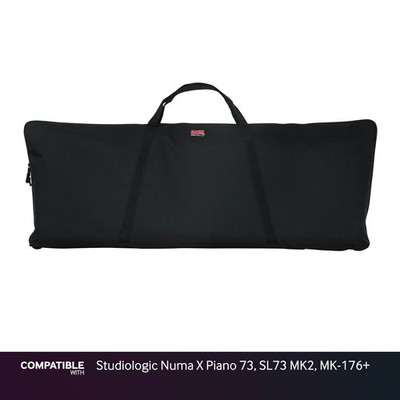 Gator Economy Keyboard Gig Bag for Studiologic Numa X Piano 73, SL73 MK2, MK-176