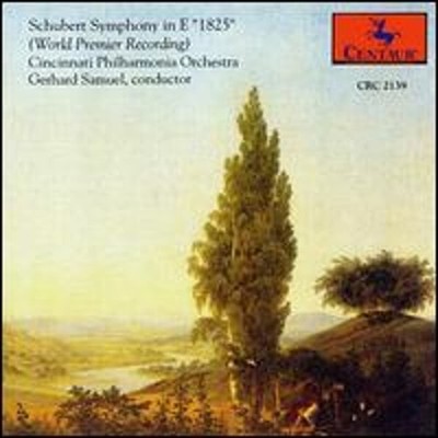 Schubert: Symphony in E ''1825'' by Cincinnati Philharmonia Orchestra: Used