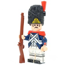 United Bricks Napoleonic French Imperial Guard Grenadier Custom Minifigure