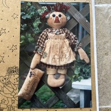 I LOVE RAGGEDIES, Raggedy Ann Primitive Doll Sewing Pattern, You Are Special 14