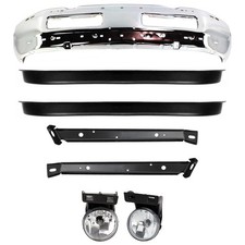 Bumper Face Bars Front For Ram Truck Dodge 3500 2500 1500 1999-2001