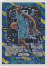 2019-20 Panini Prizm Choice Blue Yellow & Green Prizm Bismack Biyombo #58 1h1