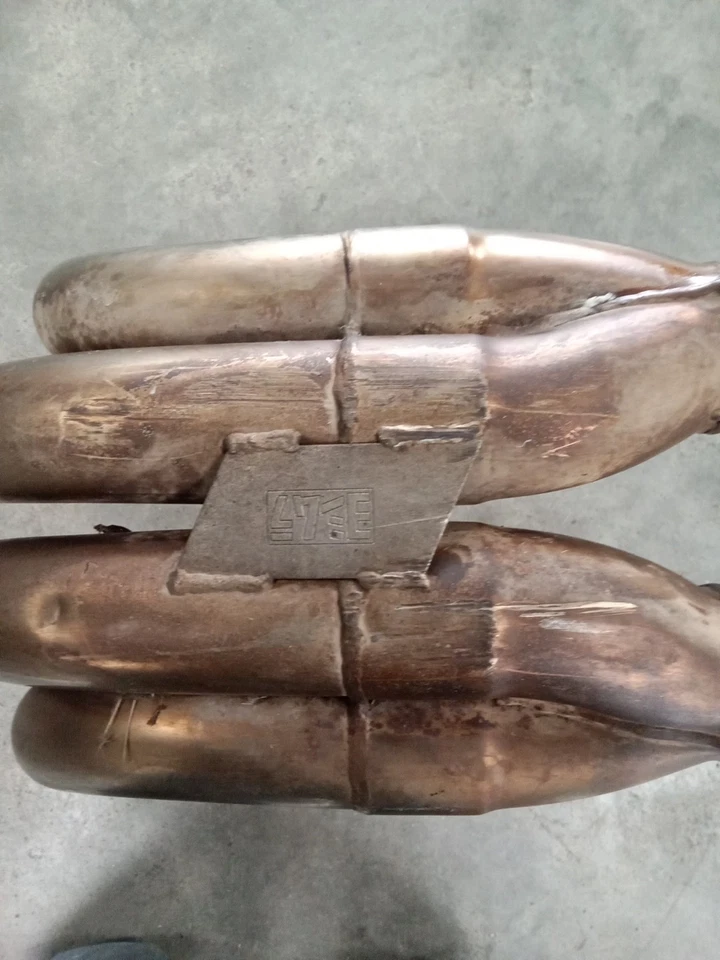 Yamaha YZF-R6 YZFR6 2000 1998-2002 tubos silenciadores de cabezal de escape principal Foto 3 de 4