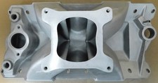 Gm Performance 10051102 Rare Sb Chevy Bowtie Intake Single Plane 4150 Flange